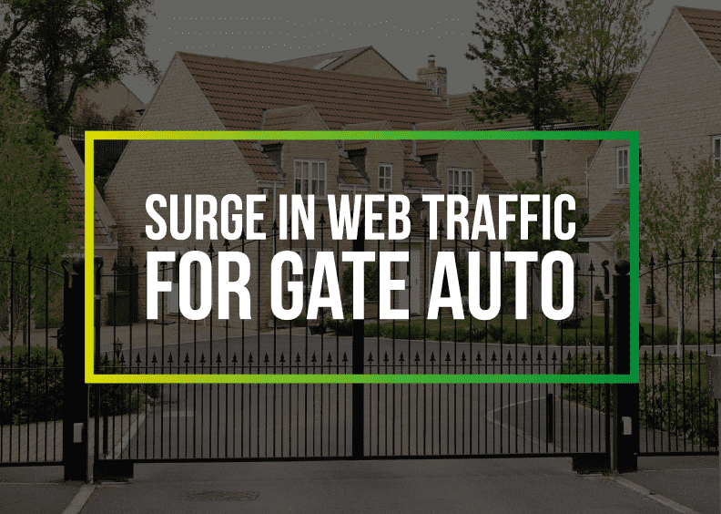 Surge In Web Traffic For Gate Auto