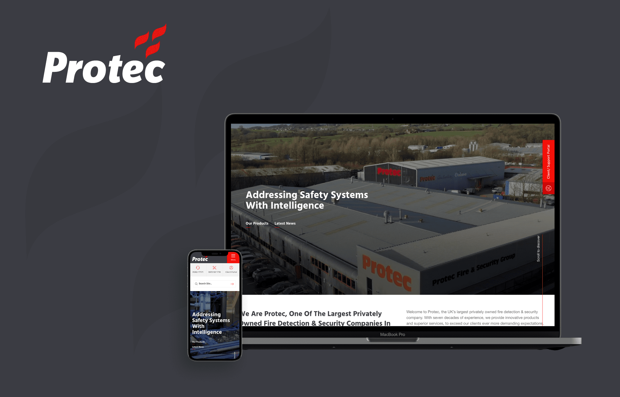 Cutting Edge New Website For Europe’s Largest Fire And Security Company