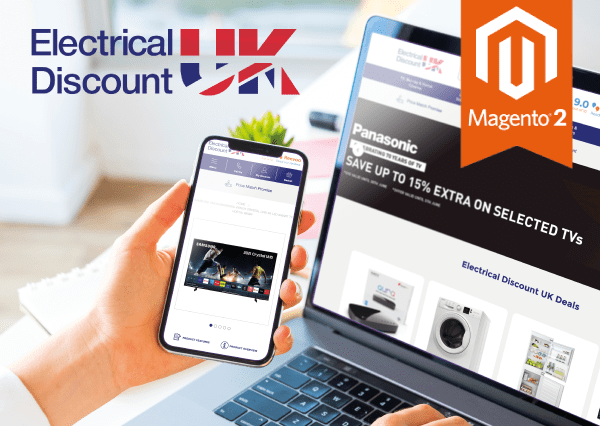Electrical Discount UK re-energised by new website from 21Digital