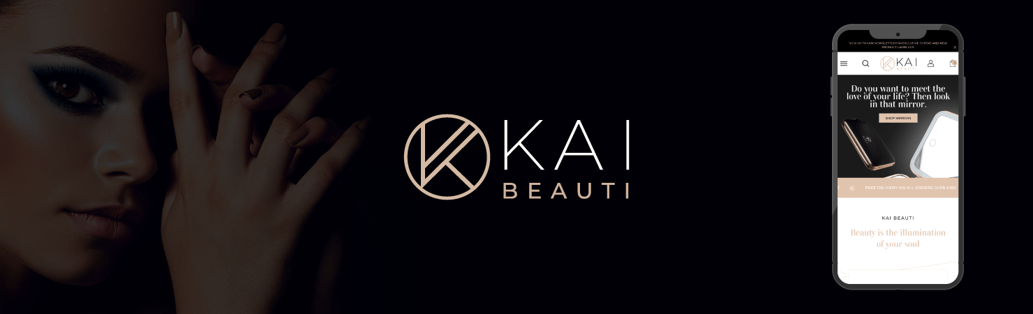 Kai Beauti ‘made-up’ at stunning new website from 21Digital