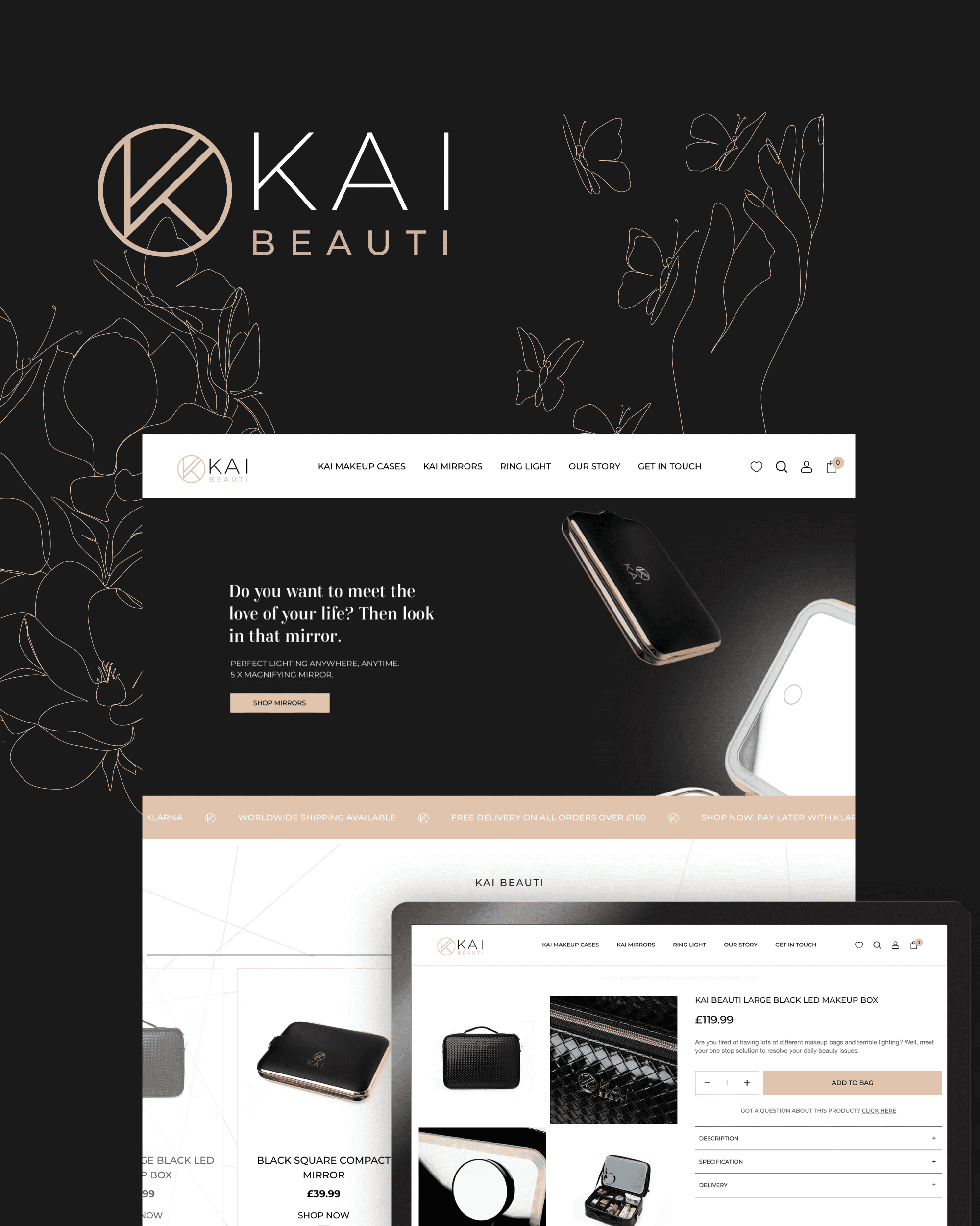 KAI Website Design