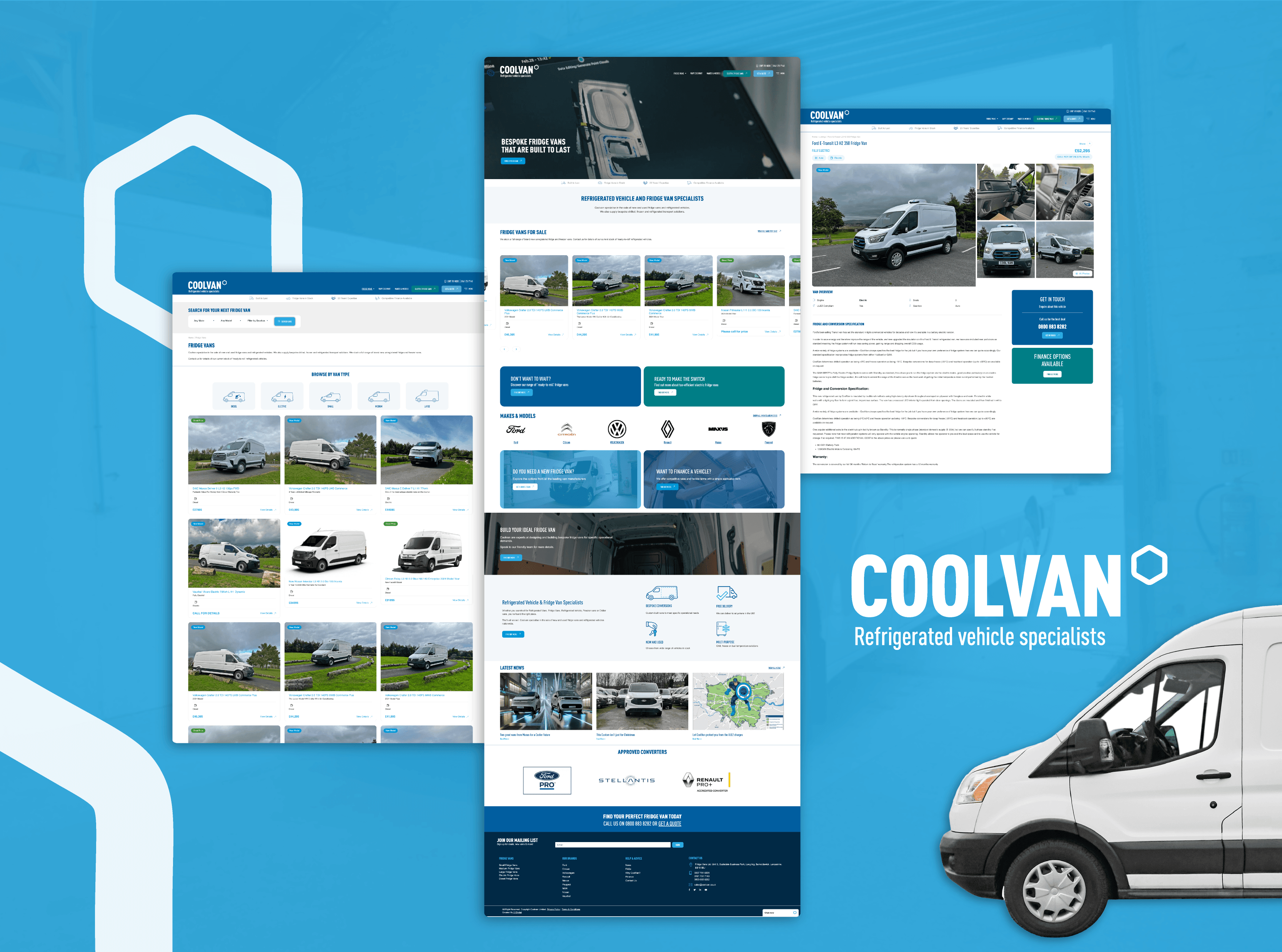 Cool Van website